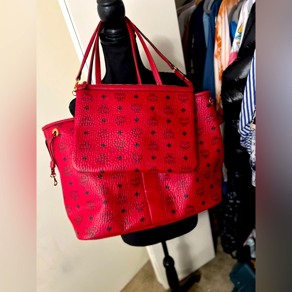 MCM Reversible Handbag with matching MCM Small Purse